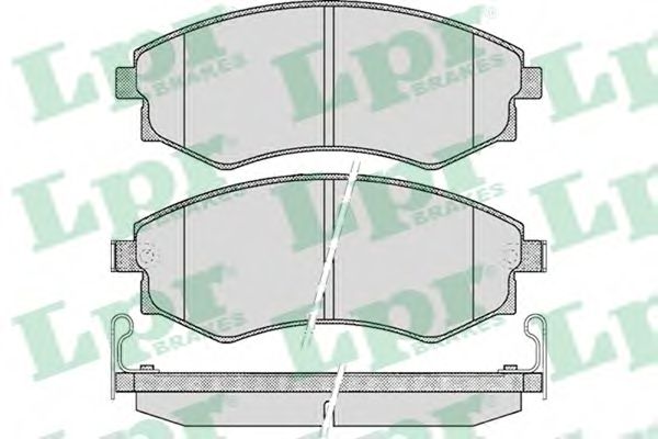 Тормозные колодки LPR 05P348