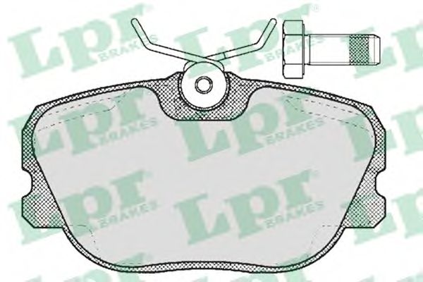 Тормозные колодки LPR 05P356