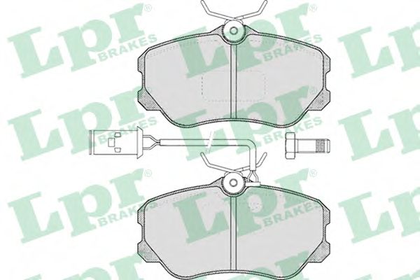 Тормозные колодки LPR 05P358