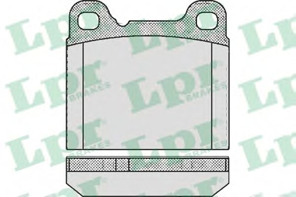 Тормозные колодки LPR 05P362