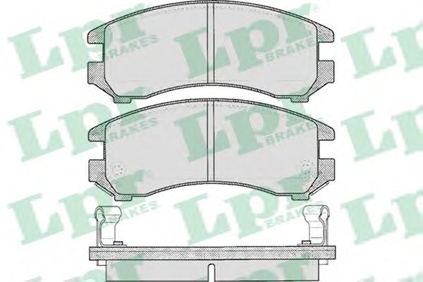 Тормозные колодки LPR 05P363
