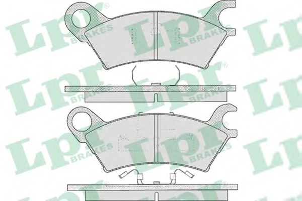 Тормозные колодки LPR 05P370
