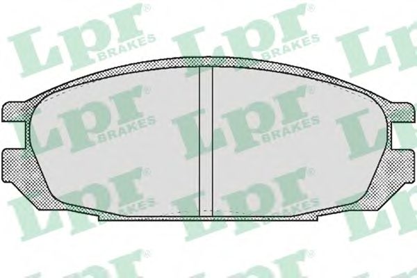 Тормозные колодки LPR 05P376