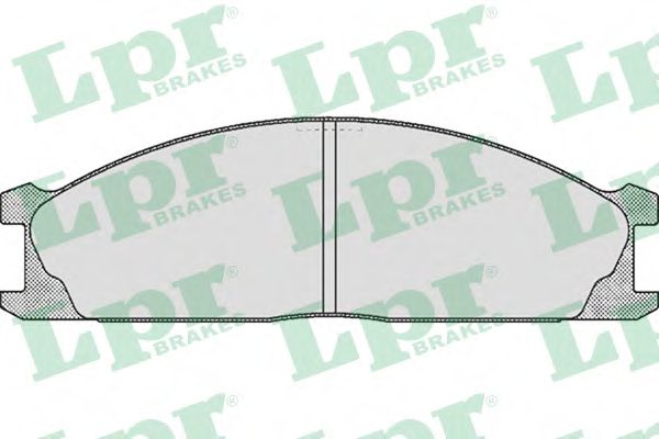 Тормозные колодки LPR 05P379