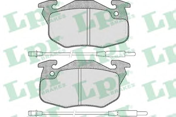 Тормозные колодки LPR 05P384