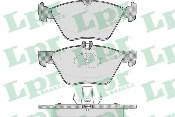Тормозные колодки LPR 05P406