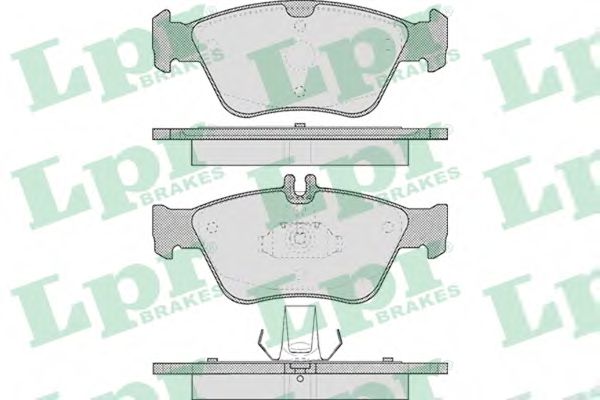 Тормозные колодки LPR 05P409