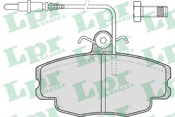 Тормозные колодки LPR 05P422