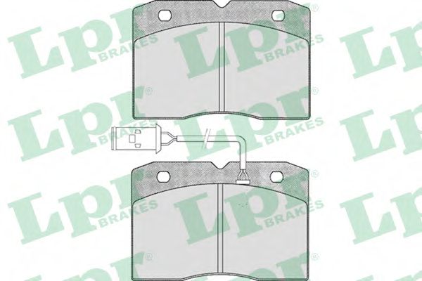 Тормозные колодки LPR 05P425