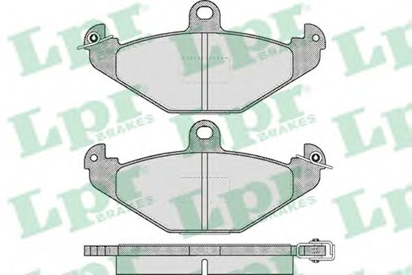 Тормозные колодки LPR 05P427