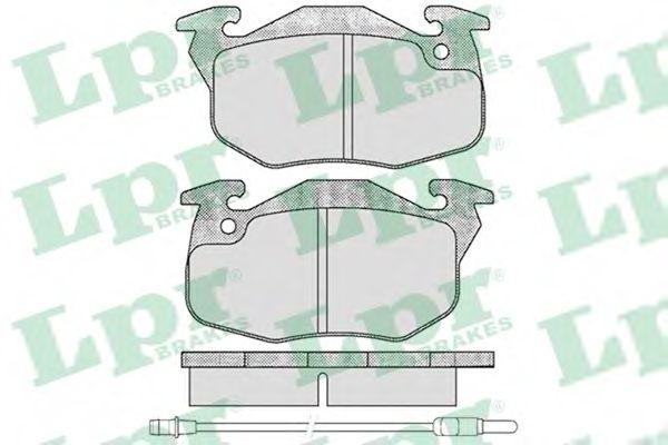 Тормозные колодки LPR 05P435
