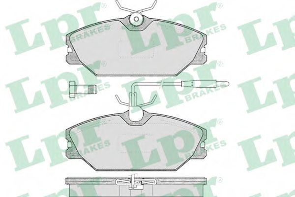 Тормозные колодки LPR 05P445