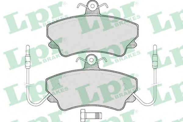 Тормозные колодки LPR 05P452