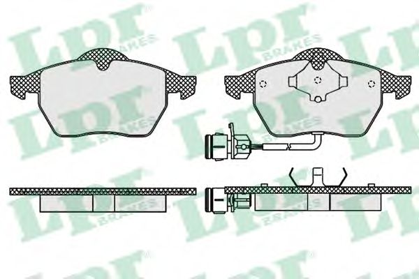 Тормозные колодки LPR 05P453