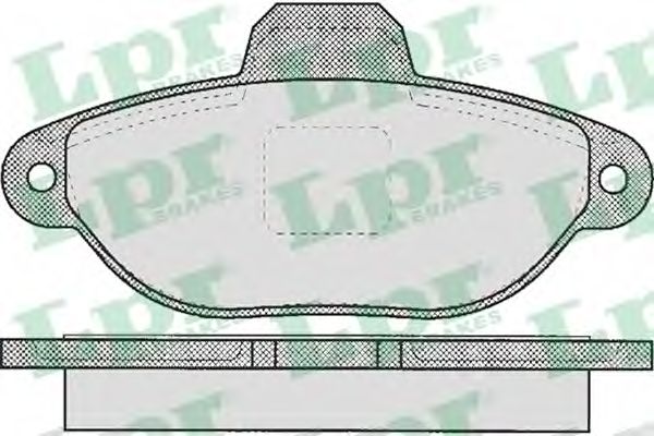 Тормозные колодки LPR 05P464