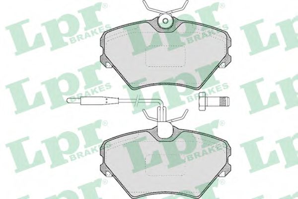 Тормозные колодки LPR 05P469
