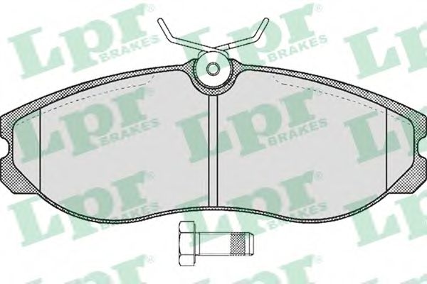 Тормозные колодки LPR 05P470