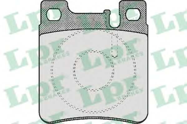 Тормозные колодки LPR 05P477