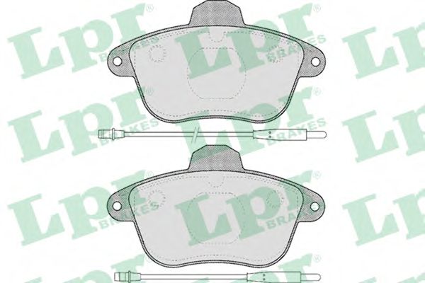 Тормозные колодки LPR 05P478