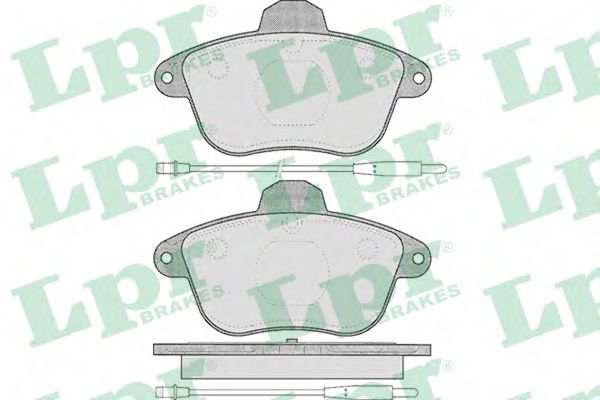 Тормозные колодки LPR 05P480