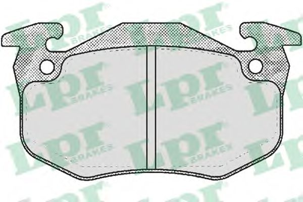 Тормозные колодки LPR 05P484