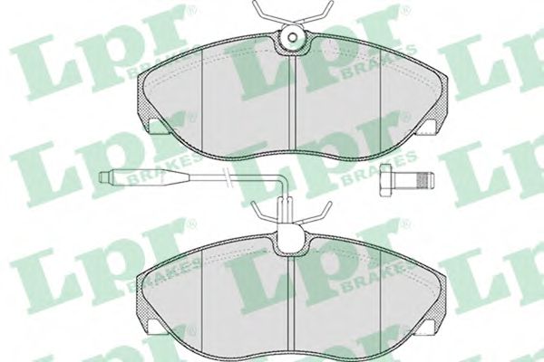 Тормозные колодки LPR 05P493