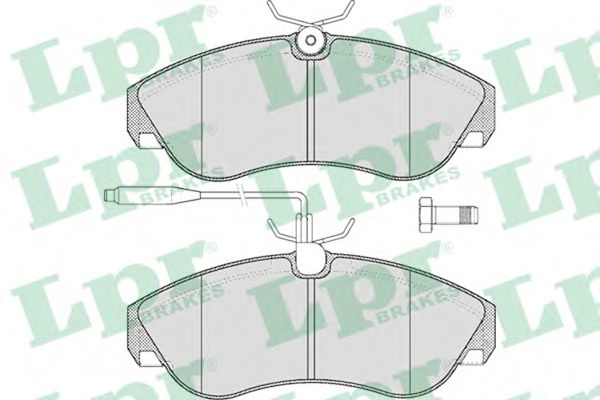 Тормозные колодки LPR 05P494