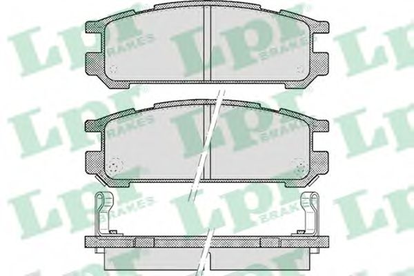 Тормозные колодки LPR 05P517