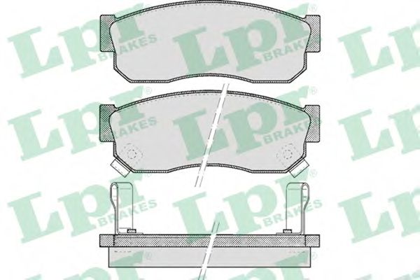 Тормозные колодки LPR 05P519