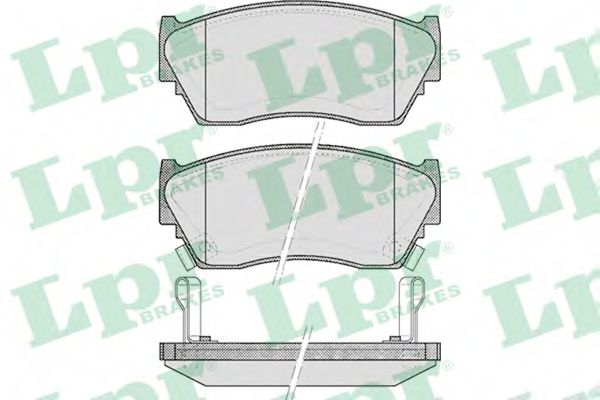 Тормозные колодки LPR 05P520