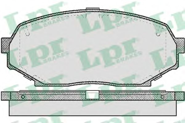 Тормозные колодки LPR 05P525