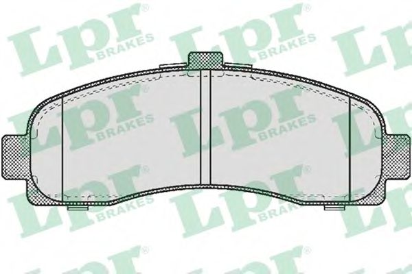 Тормозные колодки LPR 05P539