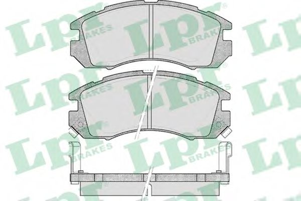 Тормозные колодки LPR 05P546