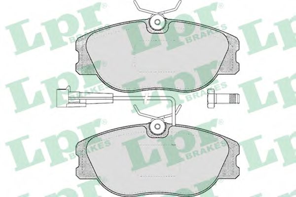 Тормозные колодки LPR 05P556