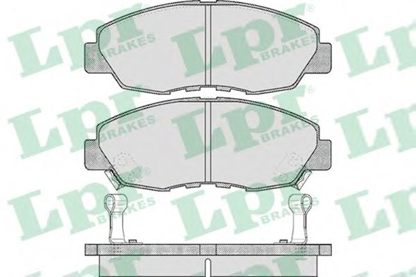 Тормозные колодки LPR 05P566