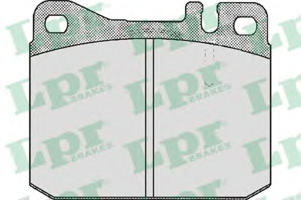 Тормозные колодки LPR 05P572
