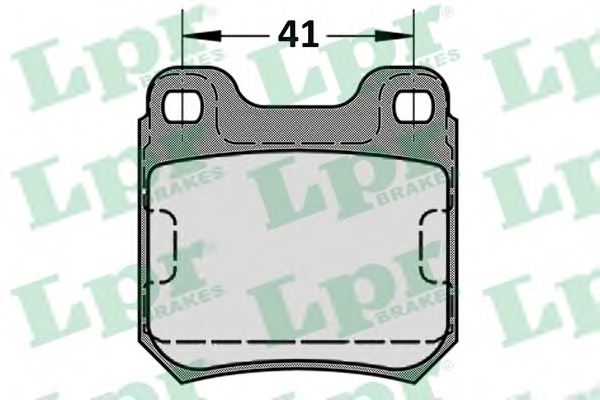 Тормозные колодки LPR 05P584
