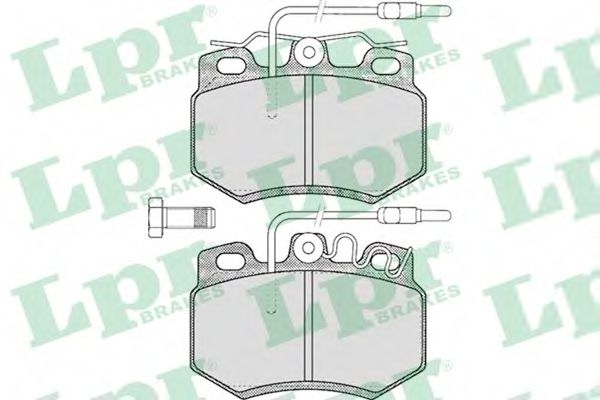 Тормозные колодки LPR 05P585