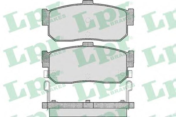 Тормозные колодки LPR 05P602