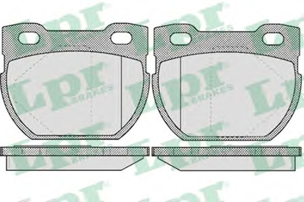 Тормозные колодки LPR 05P611