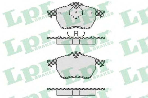 Тормозные колодки LPR 05P612