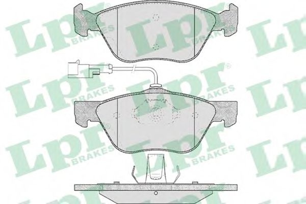 Тормозные колодки LPR 05P614