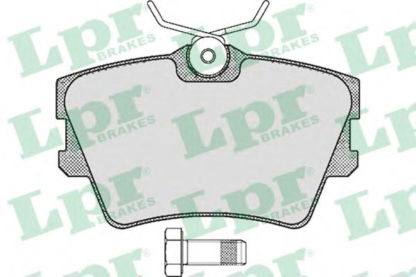 Тормозные колодки LPR 05P616