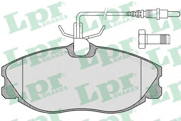 Тормозные колодки LPR 05P620