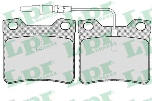 Тормозные колодки LPR 05P623