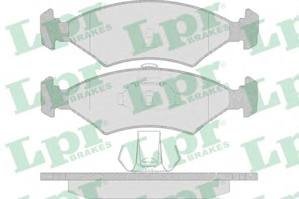 Тормозные колодки LPR 05P628