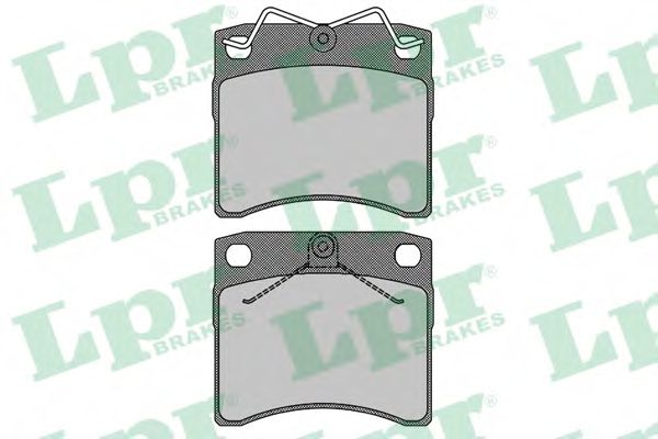 Тормозные колодки LPR 05P631