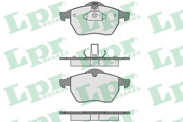 Тормозные колодки LPR 05P635