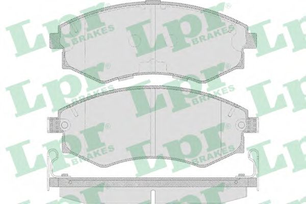 Тормозные колодки LPR 05P640