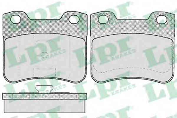 Тормозные колодки LPR 05P643